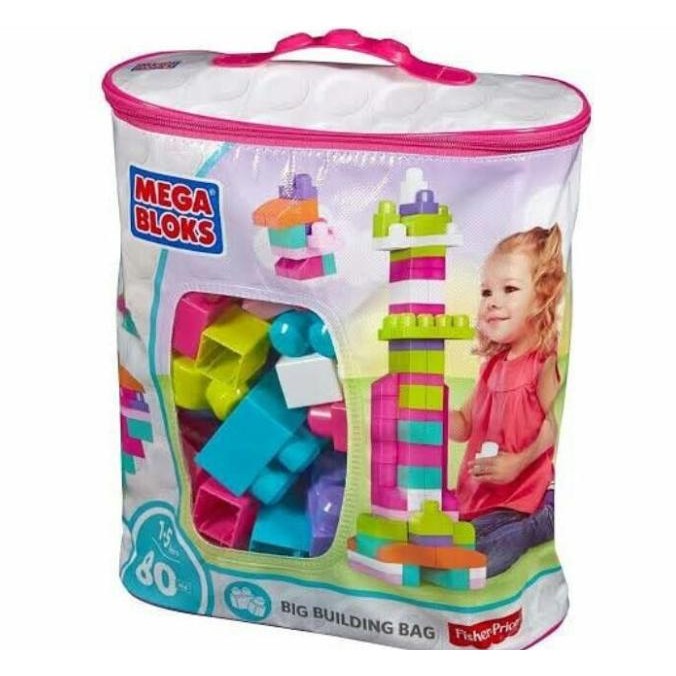 

Baru Mega Blocks Big Building Bag Classic Biru 60 Premium