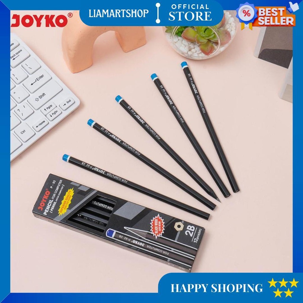 

Pencil Pensil Joyko P-92 2B 1 Box 12 Pcs D Gratis Ongkir