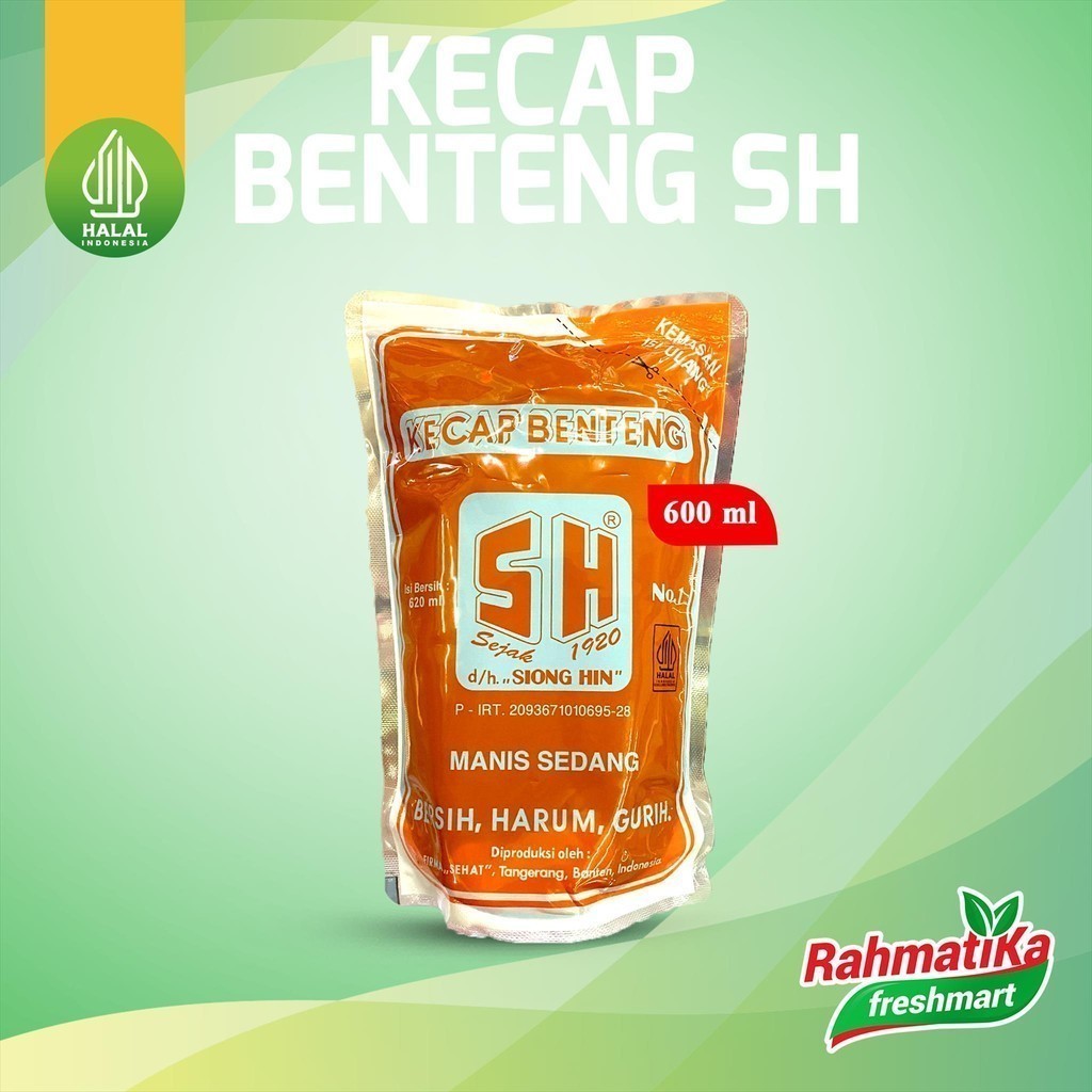 

Kecap Benteng SH Refill 600 ml