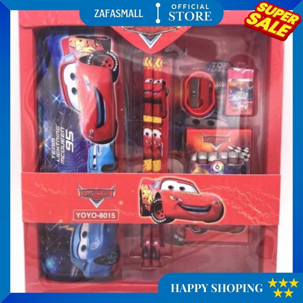 

Set Alat Tulis Sekolah Karakter Cars D Cod