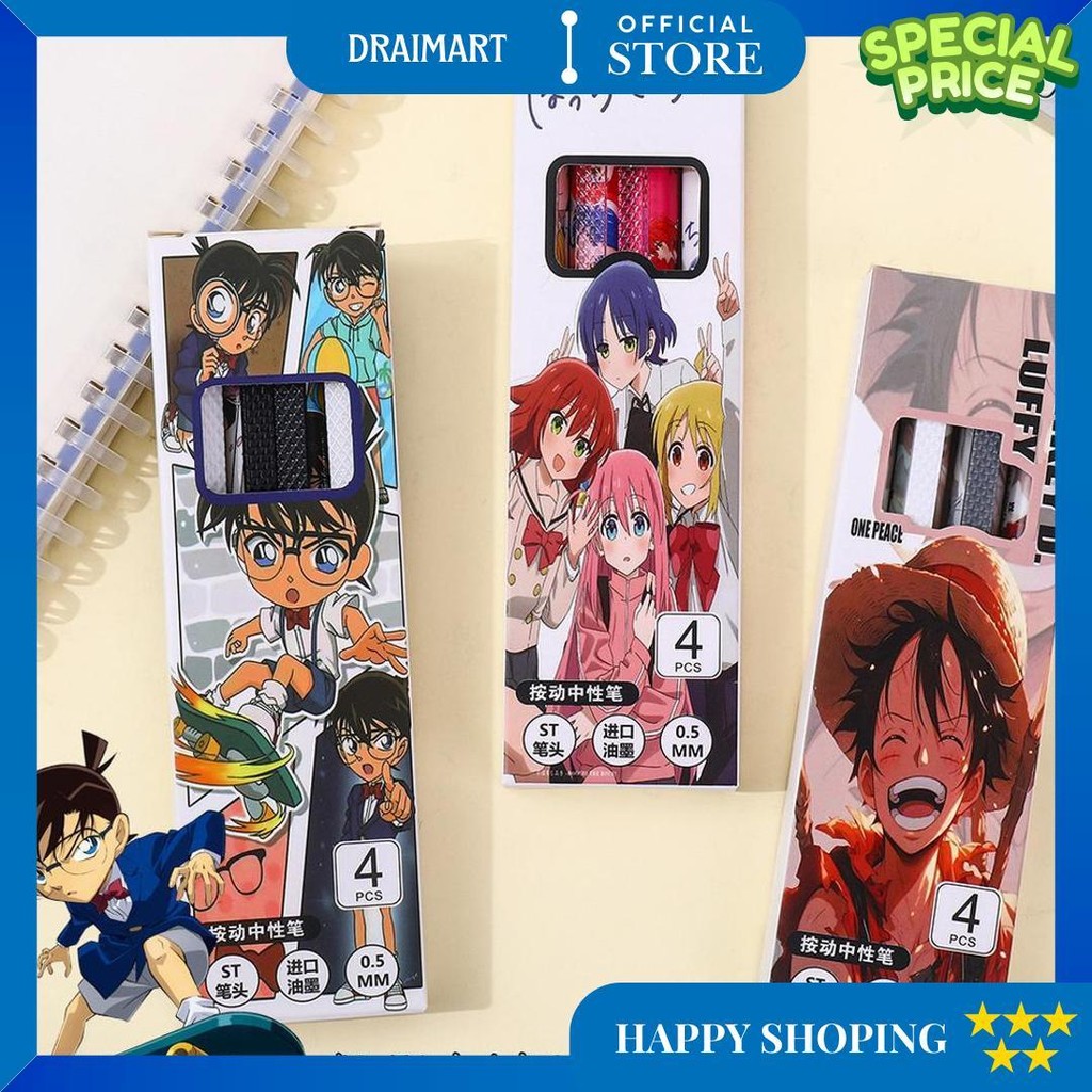 

Terfavorit! 1 Set Isi 6 Pcs Pulpen Gel Mekanik Tinta Hitam 0,5 Mm Motif Kartun One Piece, Spongebob D Sale