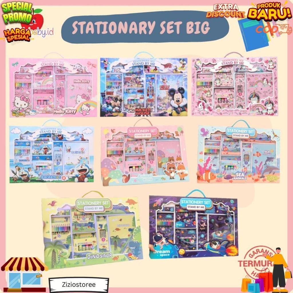 

Stationary Set Big Peralatan Sekolah Anak Alat Tulis Set Perlengkapan Sekolah Anak Kado Ulang Tahun Anak D Sale