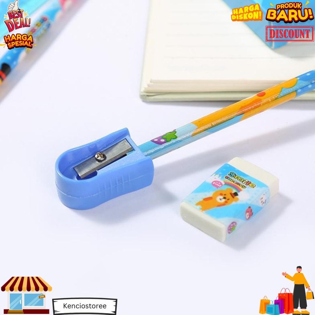 

Hc Alat Tulis Set 6In1 Stationery Set Lucu Karakter Set Perlengkapan Alat Tulis Sekolah Anak-Anak Tk Murah D Cod