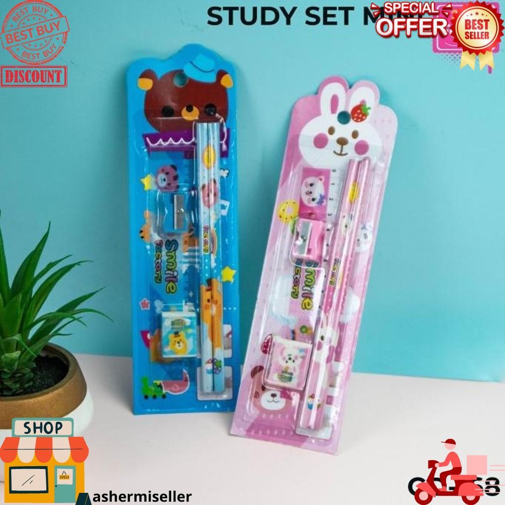 

Paket Alat Tulis Study Set Karakter Perlengkapan Sekolah Cd-168 D Sale