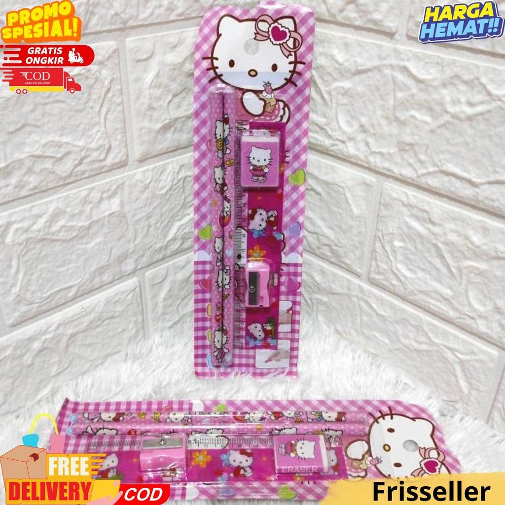 

Stationary Set 5 Pcs Set Alat Tulis Anak D Promo 4.4