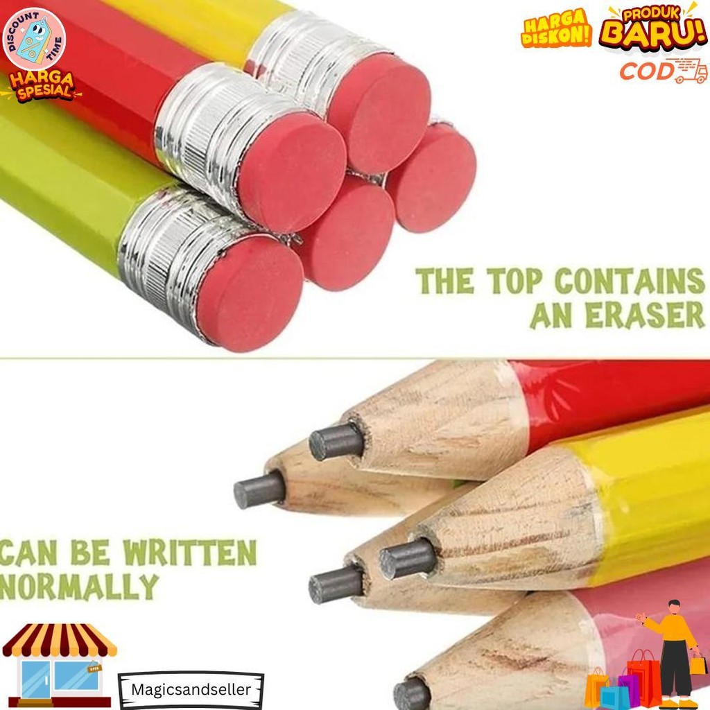 

Pensil Jumbo Besar 33 Cm Pensil Jumbo Hiasan Pensil Kayu Besar Pensil Mainan Pensil Tebal Berwarna Pensil Penyangga D Promo Puncak