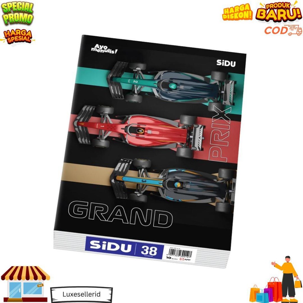 

Sidu Buku Tulis 38 Lembar Sdu Eb 38 D Gratis Ongkir