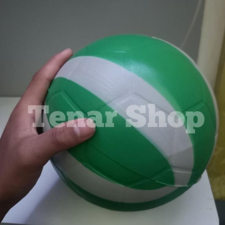 New Bola Plastik Loreng / Bola Ringan Ukuran Besar / Bola Sepak Plastik Isi 6Pcs