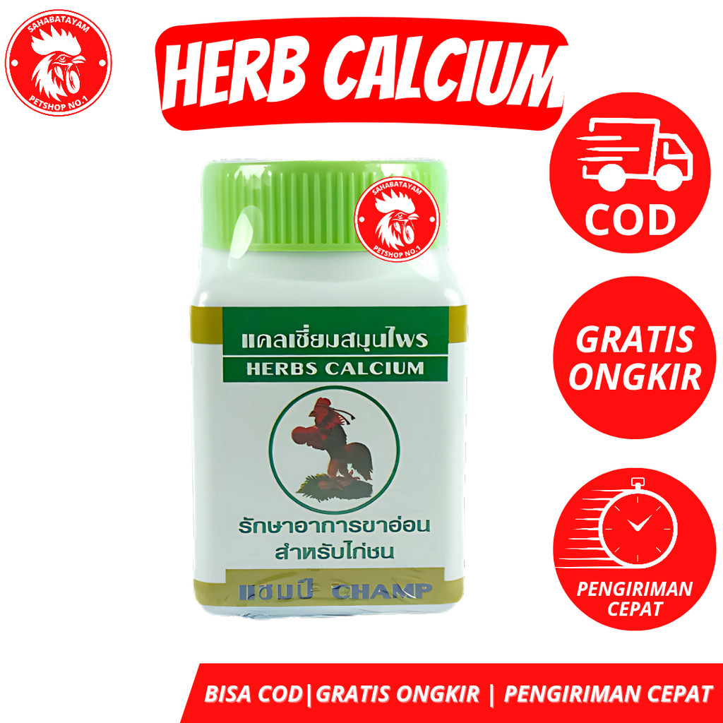 Herb Calcium Obat Tulang Ayam Suplemen Tulang Ayam Herb Calcium Ayam Bangkok