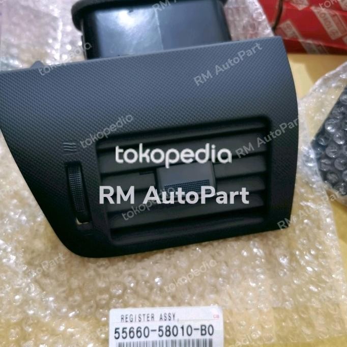 kisi ac dashboard ori Alphard gen1 2400cc sudut kanan kiri 2004-2008