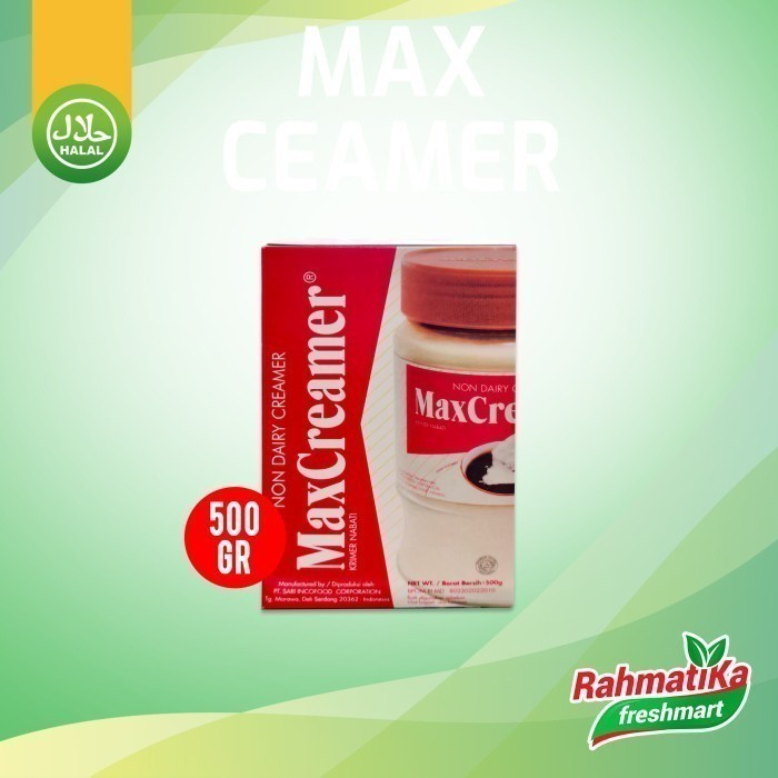 

Max Creamer / Krimer Nabati Non Dairy 500 gr (Merah)