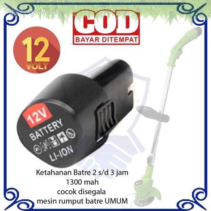 Sale Baterai Rumput Mesin Potong Kebun Cordless 12V Casan 12 Volt