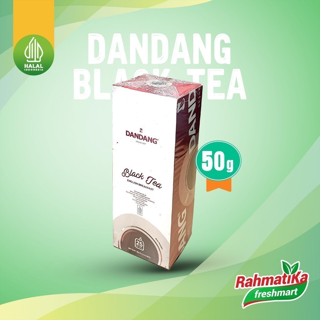 

Dandang Black Tea / Teh Celup 50gr (25 x 2gr)