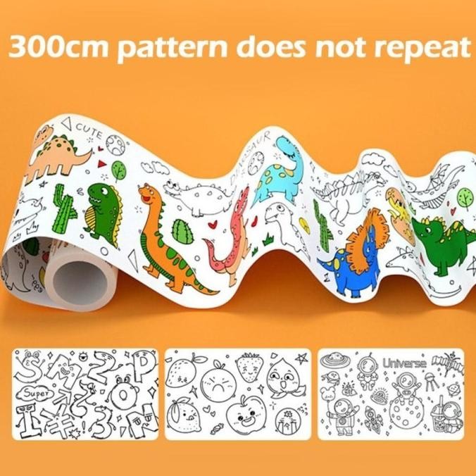 

Kertas Gambar Mewarnai Besar Poster Doodle Coloring Sheet Jumbo RETAPE terlaris