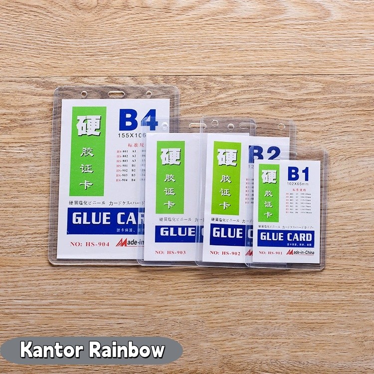 

Sleeve Kartu B4 Hard Case Transparan Anti Air – Kantor, ID Card, Badge, Lemari File (155x106mm, Tahan Gores, Bisa Diisi Formulir)​