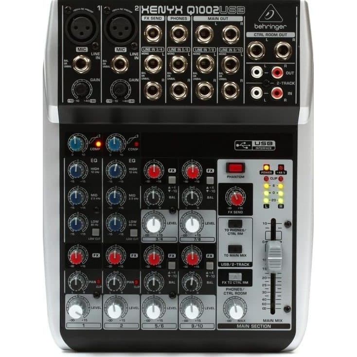 Promo Behringer Xenyx Q1002Usb Mixer,Bmj