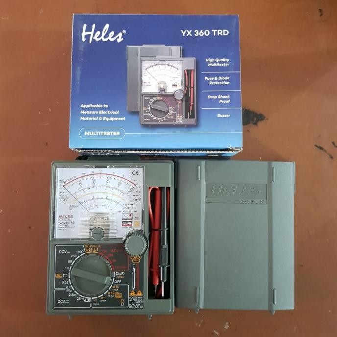 Multitester Heles Analog YX 360 TRD/Avometer Analog Heles YX 360 TRD
