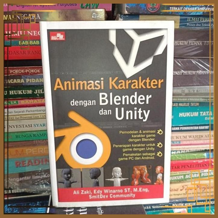 [FYB] original buku animasi karakter dengan blender dan unity