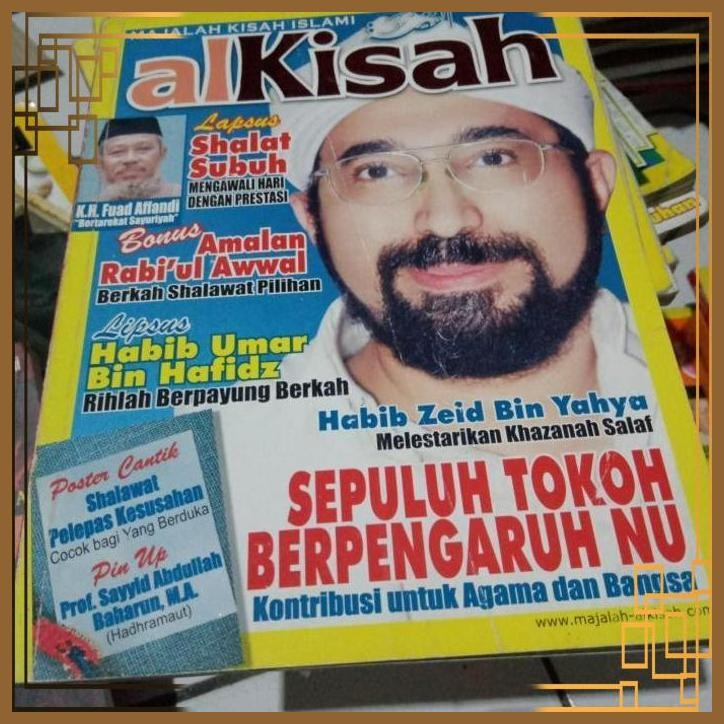 [HRB] MAJALAH ALKISAH SEPULUH TOKOH BERPENGARUH NU NO BONUS
