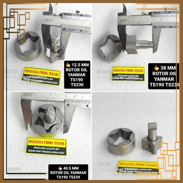 [RST] TS190 TS230 ROTOR POMPA OLI OIL YANMAR TS 190 230 19 23 HP PK