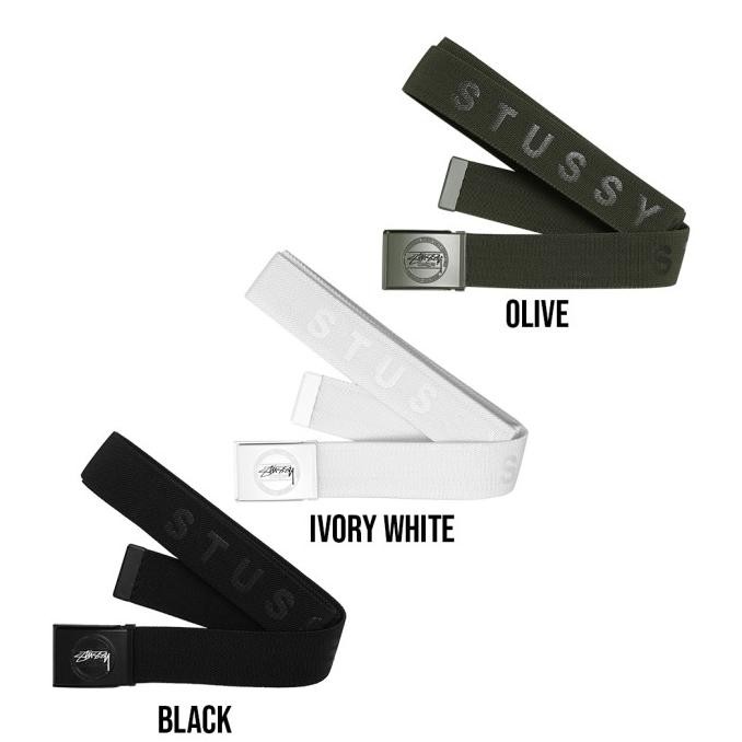 new  Stussy Design Buckle Webbed Belt