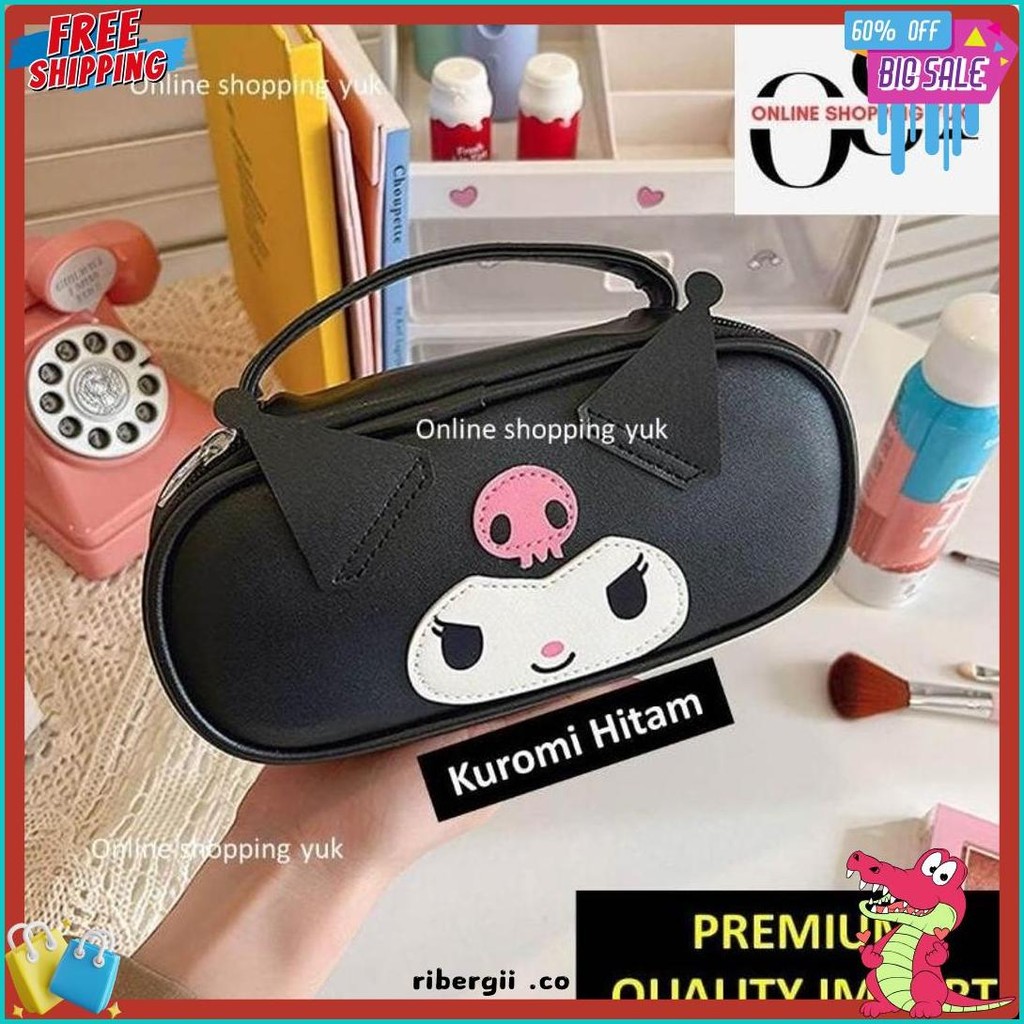 

Tempat Pensil Sanrio , Kotak Pensil Kuromi , Tas Kosmetik , Pouch , Motif Kuromi / Cinnamoroll / My Melody , Import Premium. Online Shopping Yuk. Kapasitas Besar. Bahan Kulit , Kuat & Sangat Cantik Exclusive. Diskon Setengah Harga