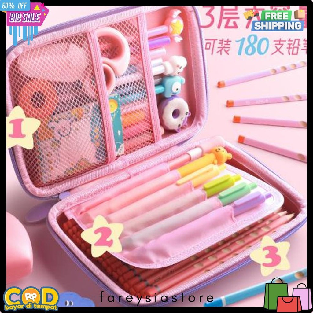 

Gratis Ongkir - S5626 Tempat Pensil 3D Model Terbaru / Kotak Pensil / Tempat Pensil Anak Sekolah 3D Bahan Eva Anti Air Flash Sale! Diskon Hingga 70%