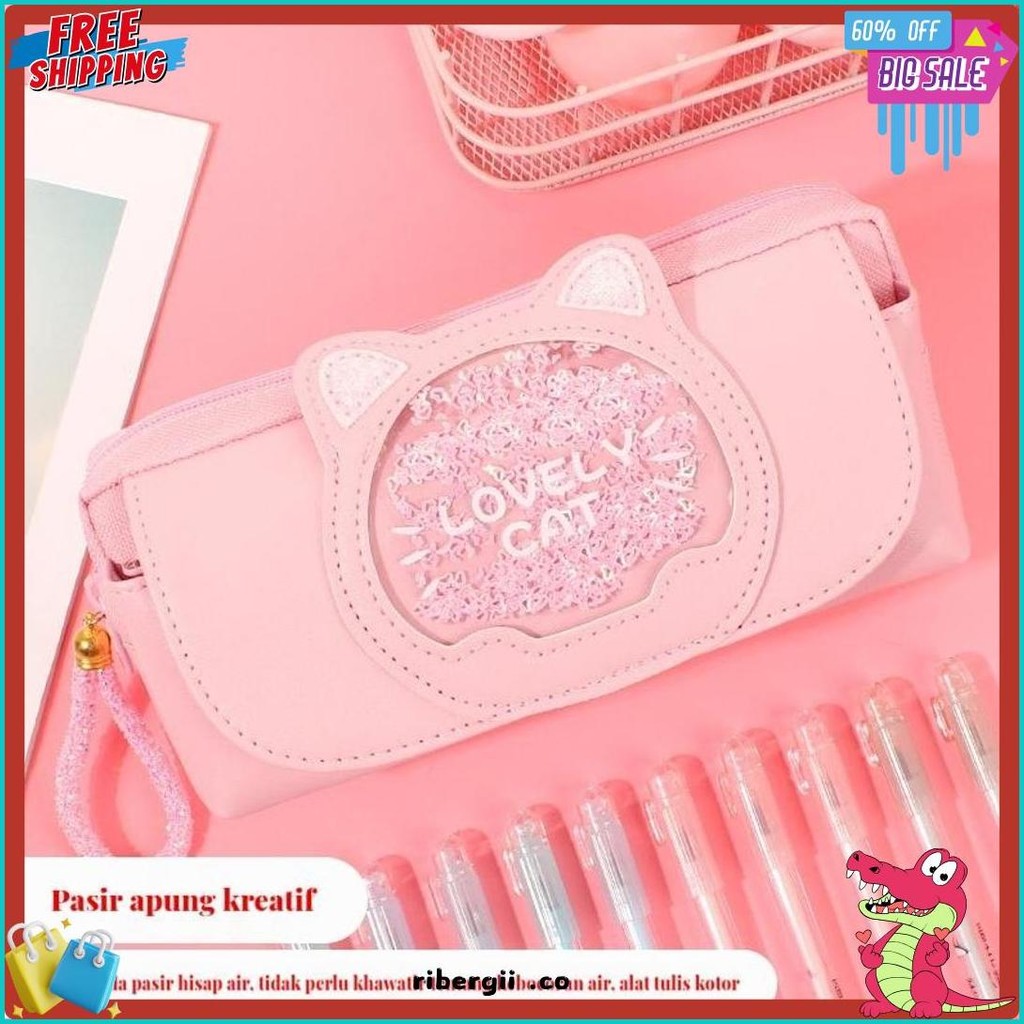 

Multifunction Pencil Case Cute Organizer Tempat Pensil Cartoon Quicksand Animal Kotak Tempat Pensil Cute Organizer Diskon Setengah Harga