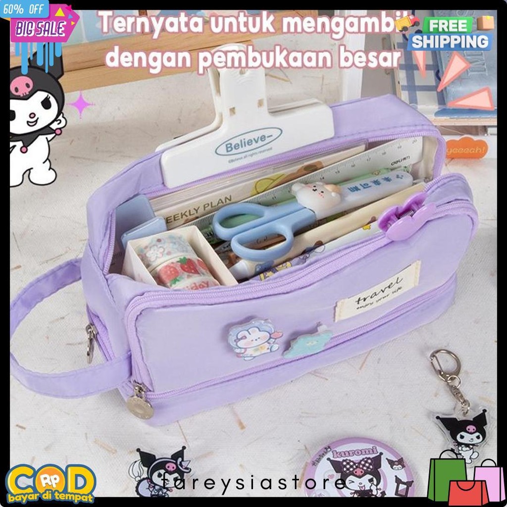 

Multifunction Pencil Case Cute Organizer Tempat Pensil Cartoon Quicksand Animal Kotak Tempat Pensil Cute Organizer Diskon