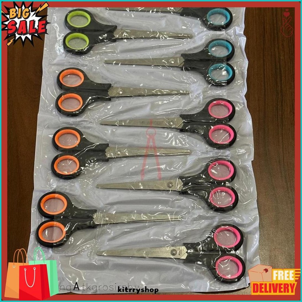 

Gunting (12Pcs) Renteng Milton Sml 560 Diskon Setengah Harga