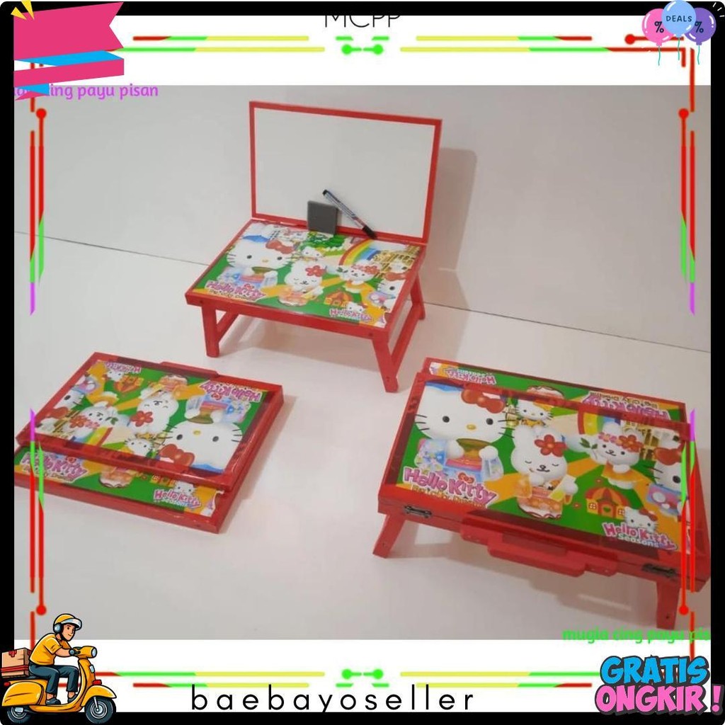 

Meja Belajar Anak Plus Papan Tulis Lipat Karakter Anak Minimalis Gratis Spidol Dan Penghapus Flash Sale! Diskon Hingga 70%