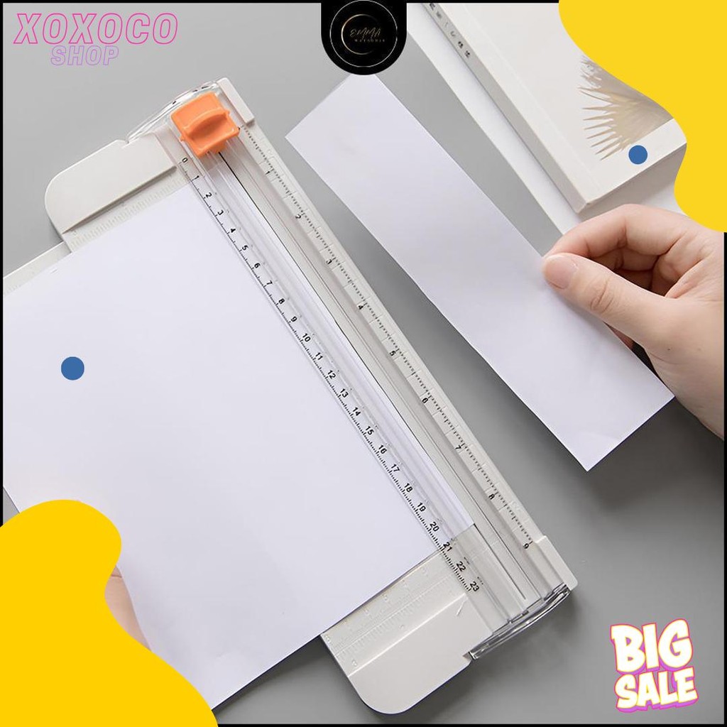 

Em Alat Pemotong Kertas Portabel Paper Cuter Trimmer Diskon Setengah Harga
