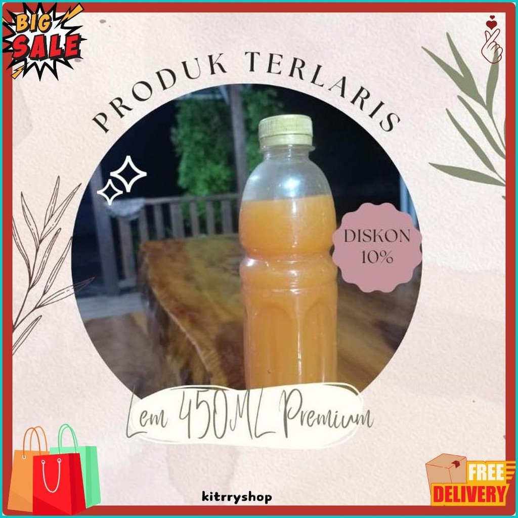

Lem Kuning | Lem Premium 450 Ml. Terlaris! Produk Ini Banyak Dicari