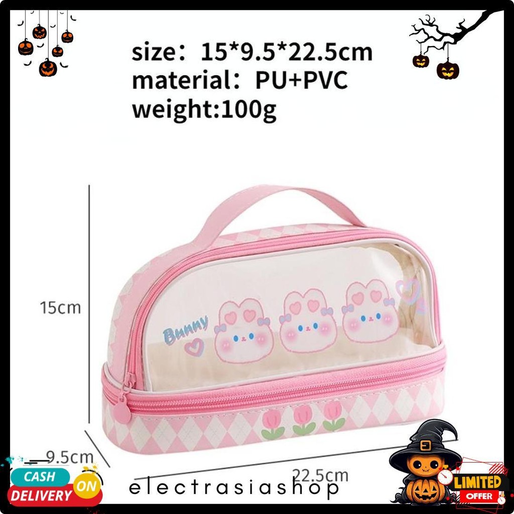 

Kartun Baru Kapasitas Pen Bag Storage Bag Untuk Mahasiswa Sma Junior Portable Cute Simple Stationery Box Flash Sale! Diskon Hingga 70%