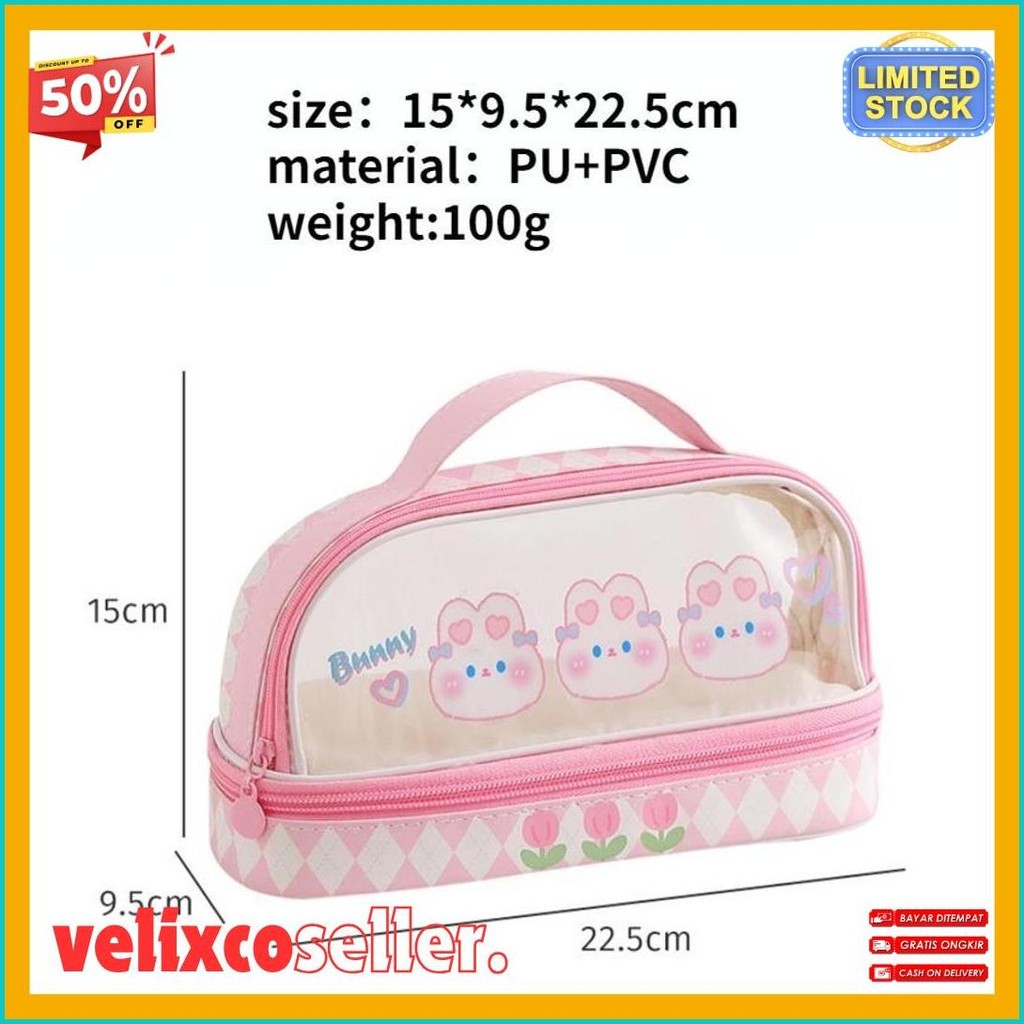

Kartun Baru Kapasitas Pen Bag Storage Bag Untuk Mahasiswa Sma Junior Portable Cute Simple Stationery Box Flash Sale! Diskon Hingga 70%