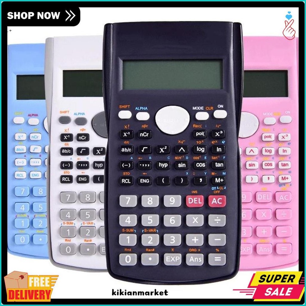 

Moka Scientific Kalkulator / Alat Hitung / Kalkulator Ilmiah Mks04 Terlengkap Dan Termurah