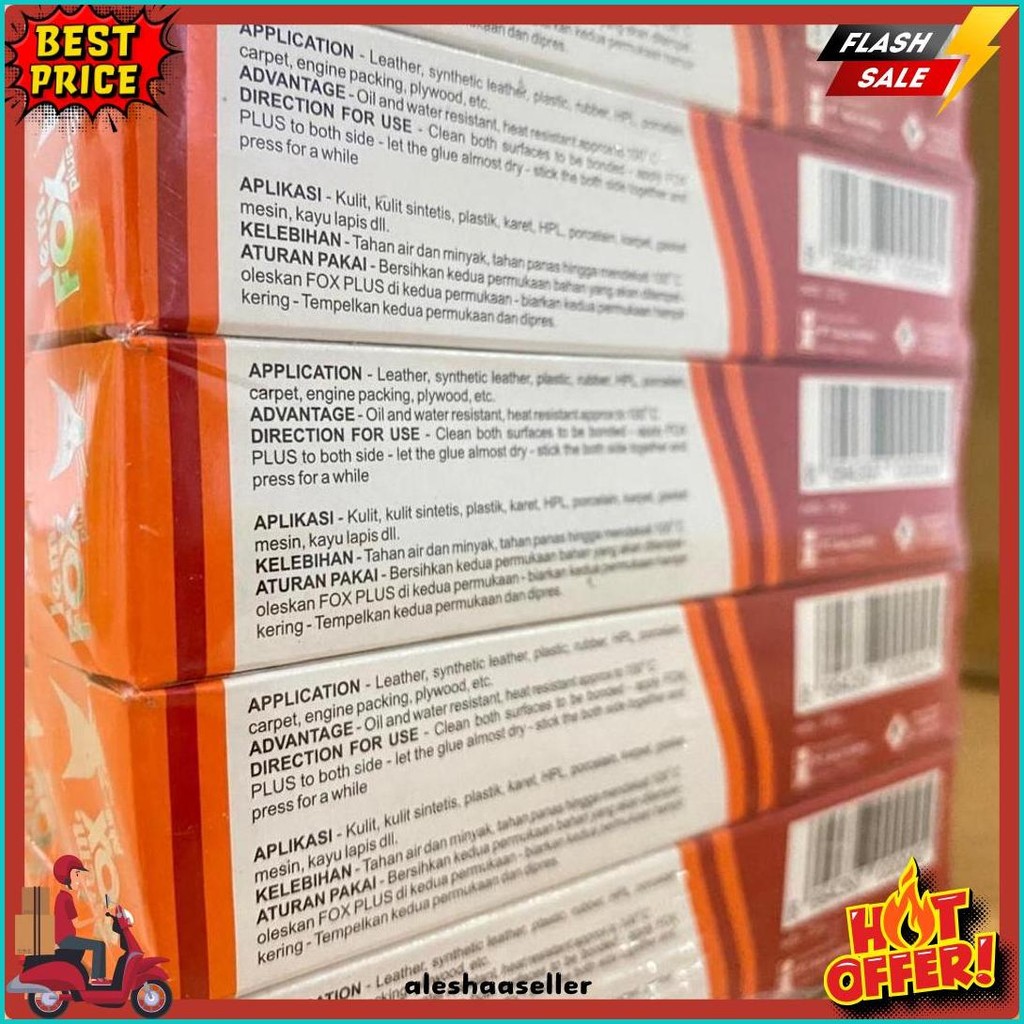 

Lem Fox Plus Tube 20G Original (1 Lusin) / Grosir/Ecer - Kulakan Online Diskon Setengah Harga