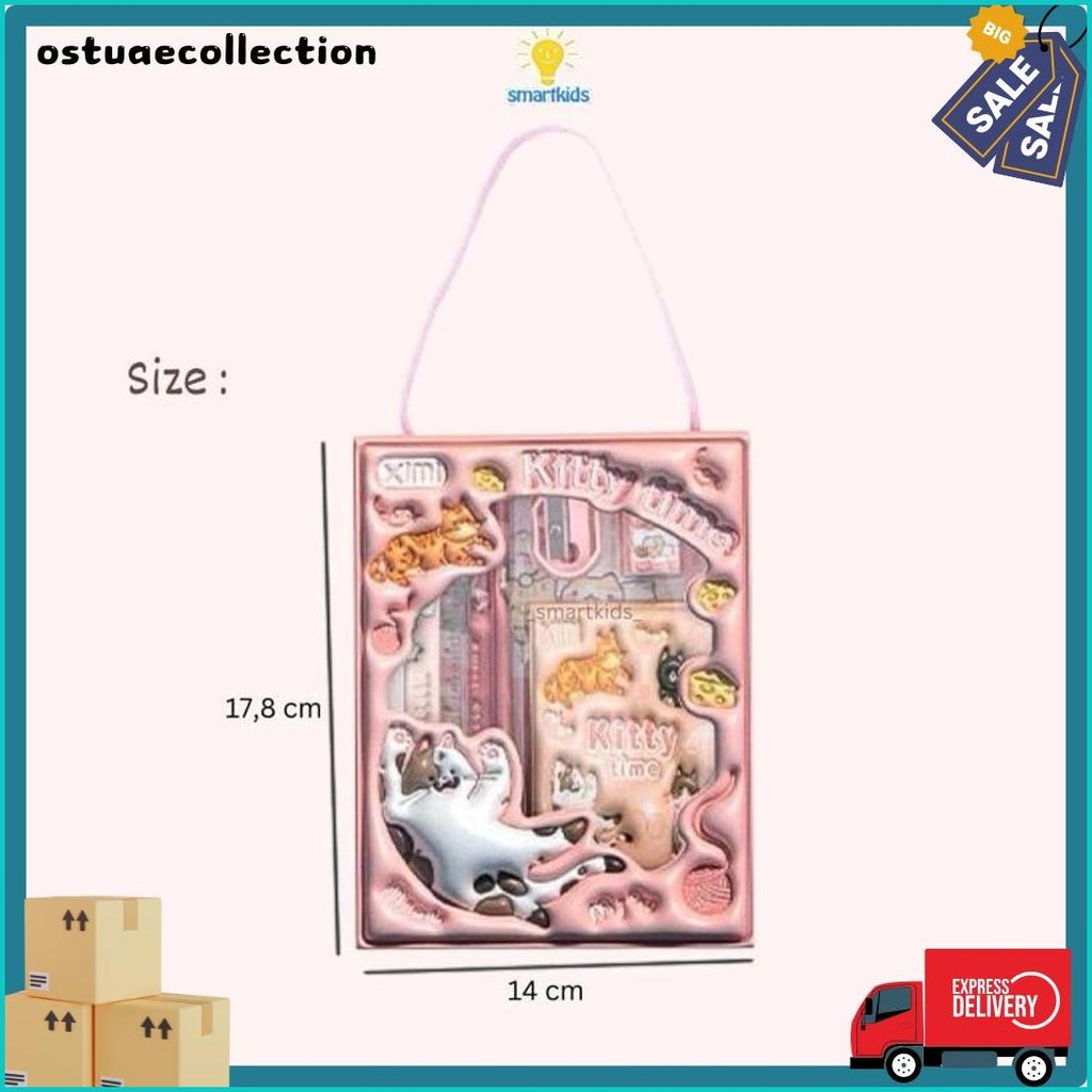 

Alat Tulis Set Paket Komplit 7 In 1 / Stationery Complete Lengkap / Kotak Pensil Anak / Souvenir Hadiah Kado / Sekolah Karakter Kartun Lucu Animal Hewan / Perlengkapan Tulis / Tempat Pensil Diskon Setengah Harga