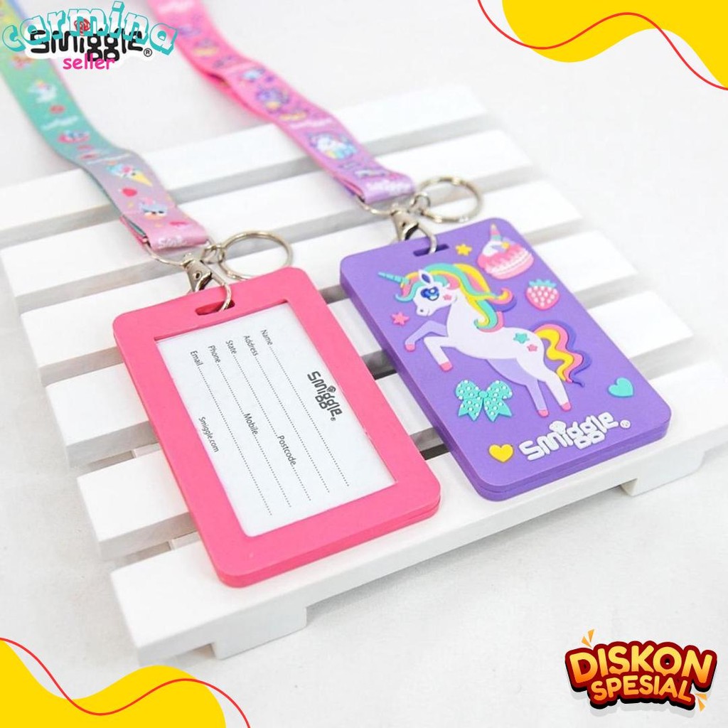 

Smiggle Bag Tag Card Holder Dengan Tali Lanyard Terlengkap Dan Termurah