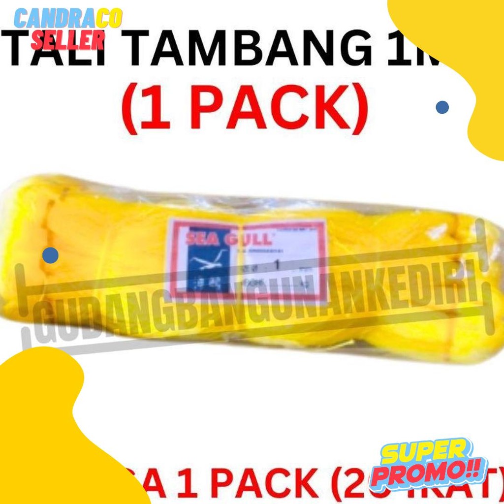 

[1 Pack] Tali Tambang 1Mm 1 Pack 20Pcs Ikat / Tali Tampar 1Mm / Tampar Plastik Buat Pasang Keramik / Benang Pondasi Rumah Seagull Sea Gull 20 Ikat 1 Pack 1Pack Diskon
