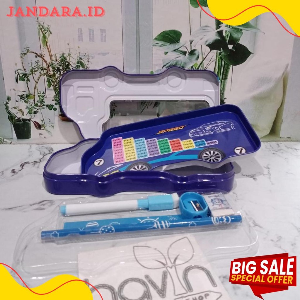 

Kotak Pensil Bahan Kaleng Model Truk Besar Pencil Case Tempat Pensil Flash Sale! Diskon Hingga 70%