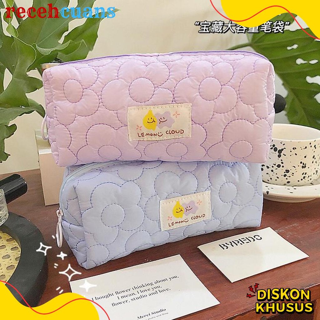 

Kensho Kotak Pensil Sleting Motif Bunga Flower Handle Pastel Bahan Parasut Korea / Pouch Makeup Aesthetic / Tas Aksesoris Wanita Lucu Import / Zipper / Flowers Diskon