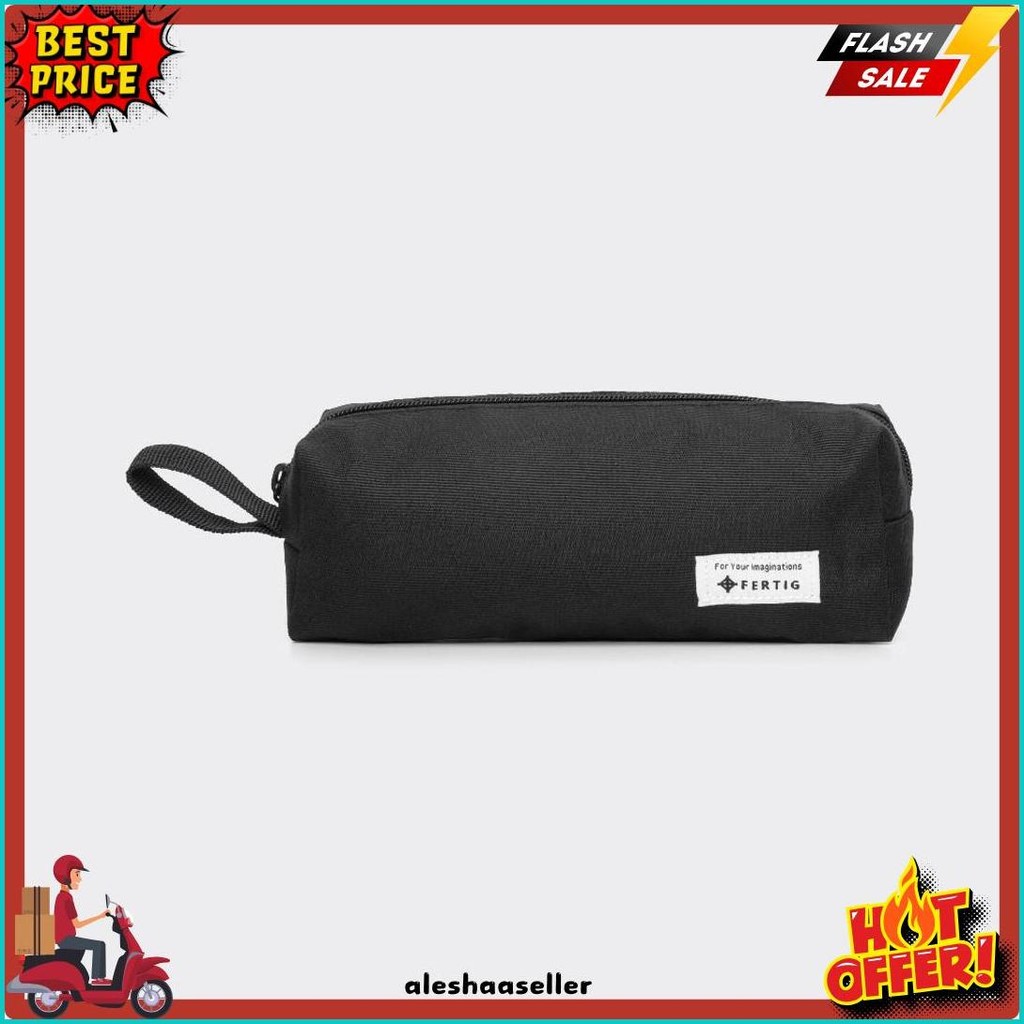 

Fertig - Melbi Black - Pencil Case - Tempat Kotak Pensil - Cocok Untuk Perlengkapan Sekolah/Kantor Terlaris! Produk Ini Banyak Dicari