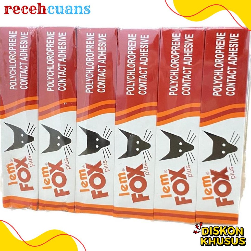 

Lem Fox Plus Tube 20G Original (1 Lusin) / Grosir/Ecer - Kulakan Online Flash Sale! Diskon Hingga 70%