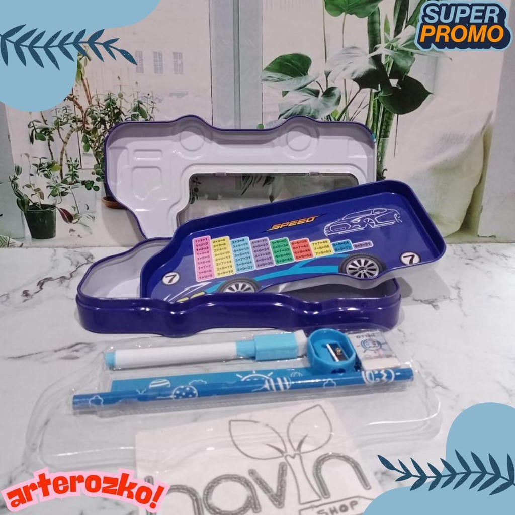 

Kotak Pensil Bahan Kaleng Model Truk Besar Pencil Case Tempat Pensil Terlaris! Produk Ini Banyak Dicari