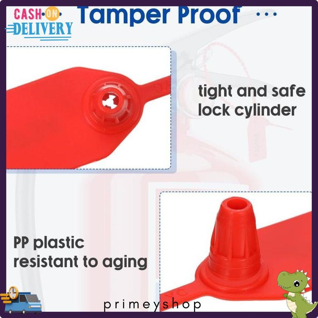

100Pcs Security Seal 25Cm Segel Koper Segel Locis Security Seal Locis Satu Kunci Diskon Setengah Harga