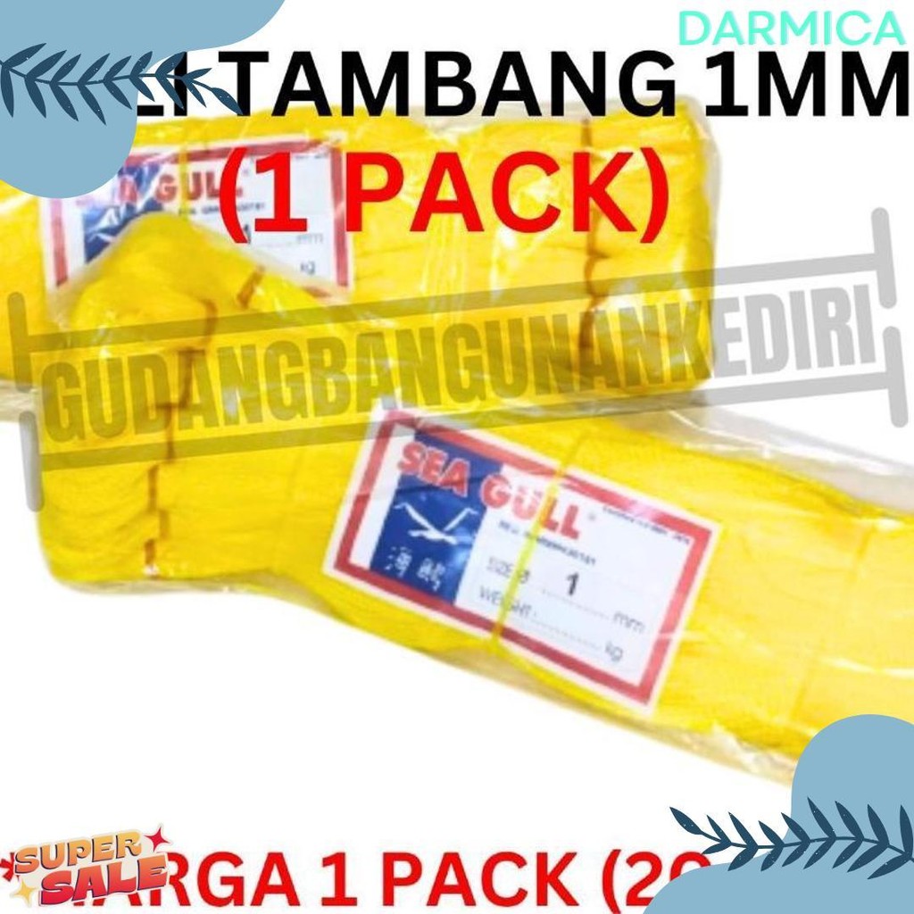 

[1 Pack] Tali Tambang 1Mm 1 Pack 20Pcs Ikat / Tali Tampar 1Mm / Tampar Plastik Buat Pasang Keramik / Benang Pondasi Rumah Seagull Sea Gull 20 Ikat 1 Pack 1Pack Diskon