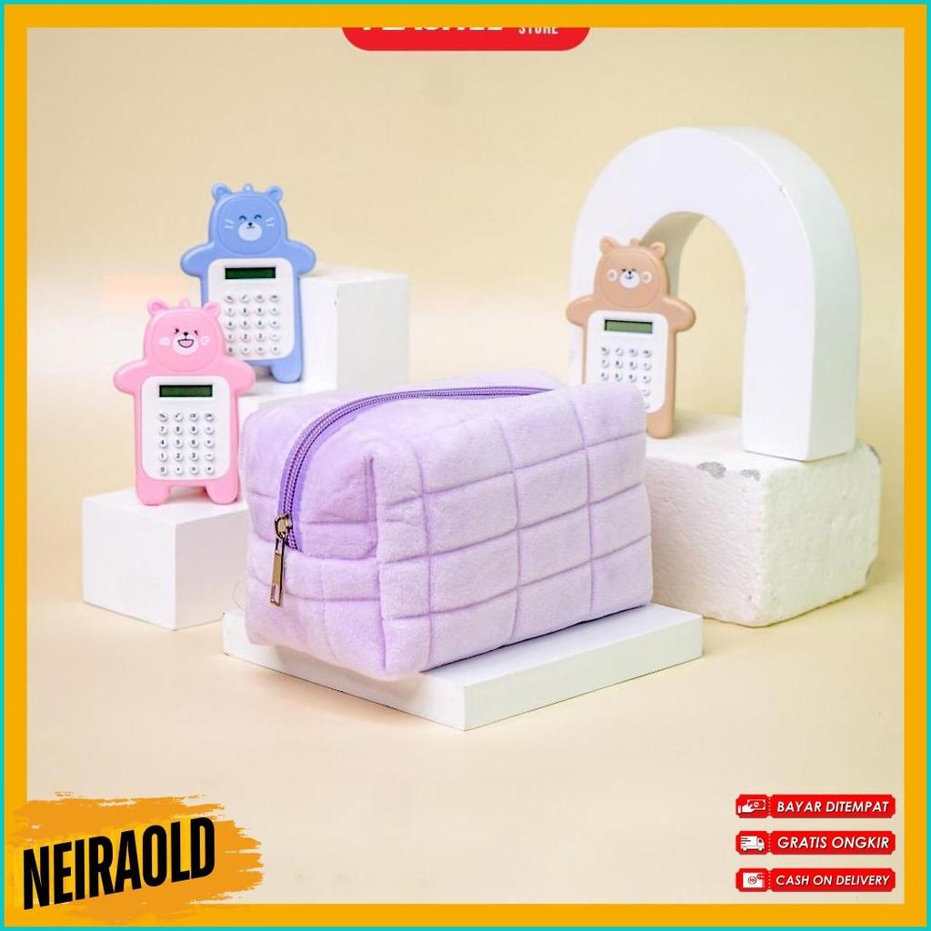 

Flashee Kotak Pensil Aesthetic Korea Bulu Lucu Cloudy Pencil Bag Large Tempat Pensil Sekolah Flashee Muji Style Muat Banyak Kapasitas Besar Multifungsi Diskon