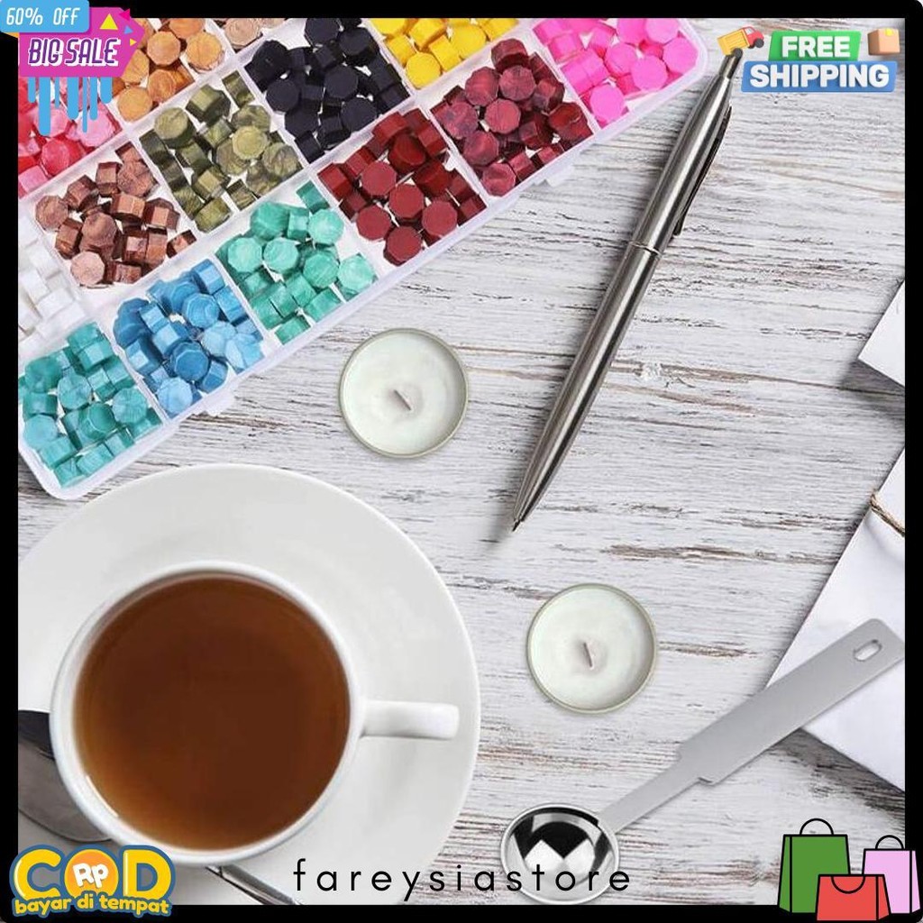 

Isi 200 Octagon Wax Particles Diy Lilin Wax Partikel 10 Color Diy Stempel Wax Flash Sale! Diskon Hingga 70%