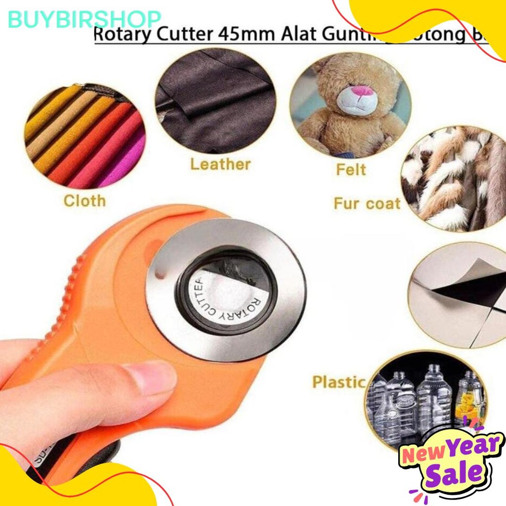 

Rotary Cutter 45Mm / Refill Cutter/ Alat Gunting Potong Bahan Kain Alat Potong Terlaris! Produk Ini Banyak Dicari